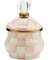 Mackenzie-childs Mackenzie Childs Rosy Check Lidded Sugar Bowl In No Color