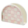 Mackenzie-childs Rosy Check Napkin Holder