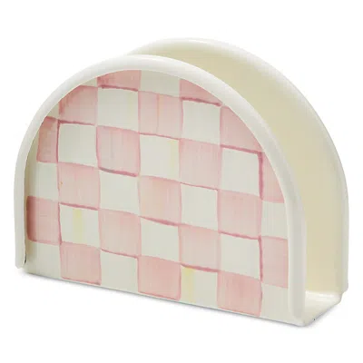 MACKENZIE-CHILDS MACKENZIE-CHILDS ROSY CHECK NAPKIN HOLDER