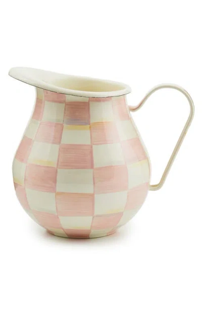 MACKENZIE-CHILDS MACKENZIE CHILDS ROSY CHECK PITCHER