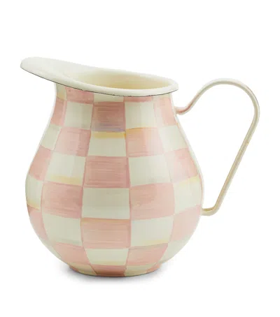 MACKENZIE-CHILDS ROSY CHECK PITCHER