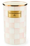 Mackenzie-childs Mackenzie Childs Rosy Check Utensil Holder In Pink