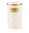 Mackenzie-childs Rosy Check Enamel Utensil Holder