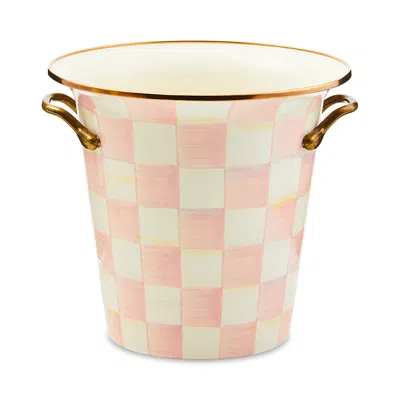 MACKENZIE-CHILDS MACKENZIE-CHILDS ROSY CHECK WINE COOLER