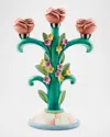 Mackenzie-childs Rosy Meadow Candelabra