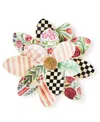 Mackenzie-childs Rosy Meadow Large Wall Decor In Multi