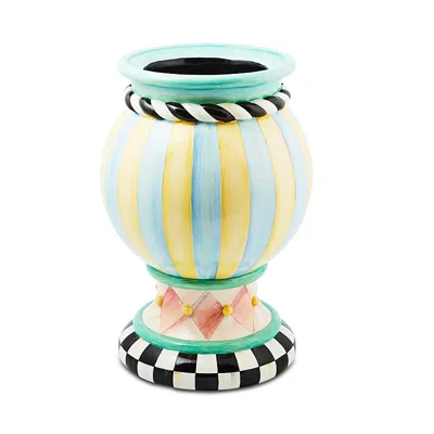Mackenzie-childs Rosy Meadow Medium Urn