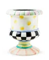 Mackenzie-childs Rosy Meadow Small Plant Urn