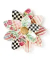 Mackenzie-childs Rosy Meadow Small Wall Decor In Multi
