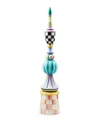 Shop Mackenzie-childs Rosy Meadow Tall Finial In Multi