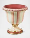 Mackenzie-childs Rosy Stripe Urn