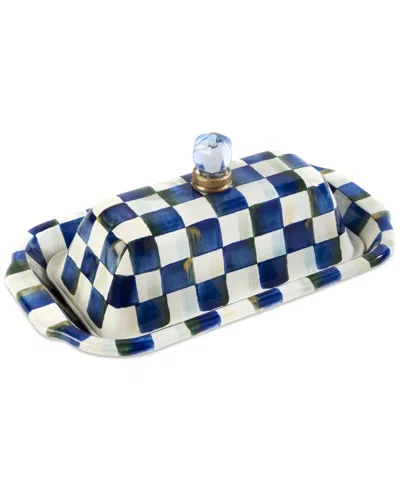 Mackenzie-childs Royal Check Butter Box In No Color