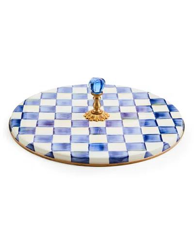 MACKENZIE-CHILDS ROYAL CHECK CHEESE COURSE