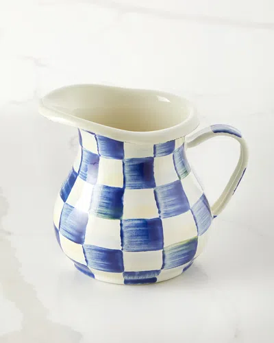 MACKENZIE-CHILDS ROYAL CHECK CREAMER