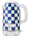 Mackenzie-childs Royal Check Electric Kettle In Multi
