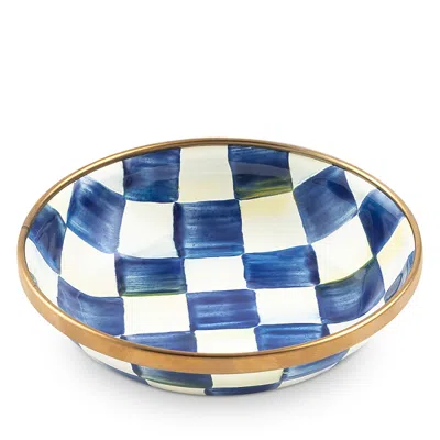 Mackenzie-childs Royal Check Enamel Dipping Bowl