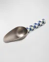 Mackenzie-childs Royal Check Enamel Scoop, Small