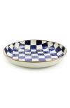 Mackenzie-childs Mackenzie Childs Royal Check Enameled Steel Abundant Bowl In Multi