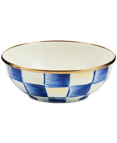 Mackenzie-childs Royal Check Everyday Bowl, 16-oz. In No Color