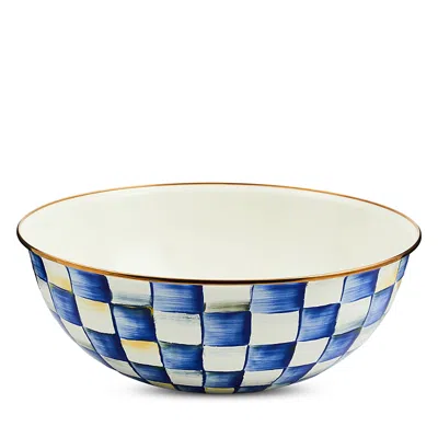 MACKENZIE-CHILDS MACKENZIE-CHILDS ROYAL CHECK EXTRA LARGE EVERYDAY BOWL