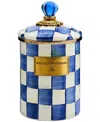 Mackenzie-childs Mackenzie Childs Royal Check Enameled Steel Canister In No Color