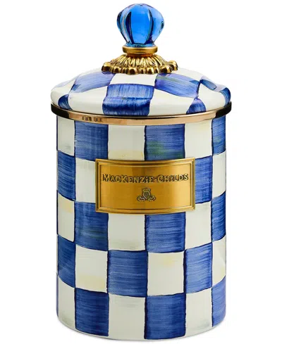 Mackenzie-childs Royal Check Medium Canister In No Color
