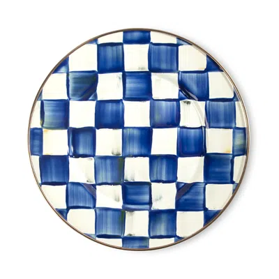 MACKENZIE-CHILDS MACKENZIE-CHILDS ROYAL CHECK SALAD PLATE,89217-240