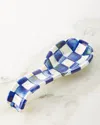 Mackenzie-childs Mackenzie Childs Royal Check Spoon Rest In Multi