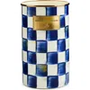 Mackenzie-childs Mackenzie Childs Royal Check Utensil Holder
