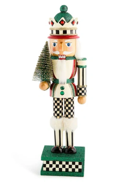 Mackenzie-childs Mackenzie Childs Sisal Tree Nutcracker In Multi