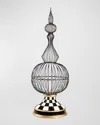 Mackenzie-childs Small Courtly Check Wire Topiary