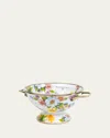 Mackenzie-childs Small Flower Market Colander In White