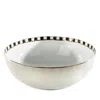 Mackenzie-childs Soho Serving Bowl In Cloud