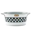 Mackenzie-childs Spectator Beverage Bucket In Black,white