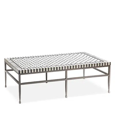 Mackenzie-childs Spot On Coffee Table, Black