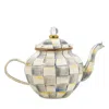 Mackenzie-childs Sterling Check 4-cup Teapot In Multi