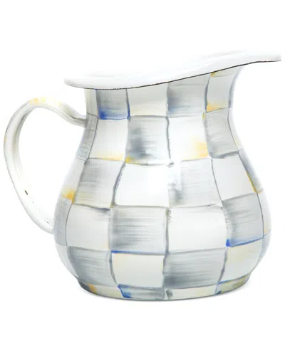 MACKENZIE-CHILDS STERLING CHECK CREAMER