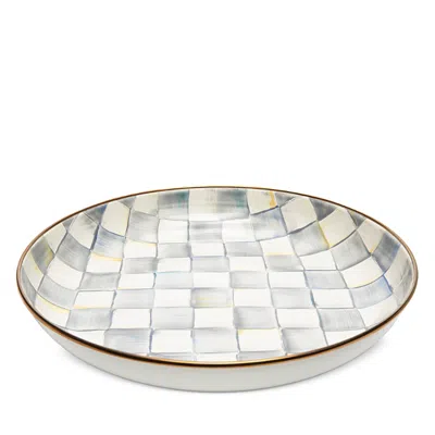 MACKENZIE-CHILDS MACKENZIE-CHILDS STERLING CHECK ENAMEL ABUNDANT BOWL