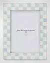 Mackenzie-childs Sterling Check Silver-plated Frame, 5" X 7"