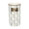 Mackenzie-childs Sterling Check Enamel Utensil Holder In Multi