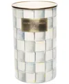 Mackenzie-childs Sterling Check Enameled Steel Utensil Holder In No Color
