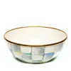 Mackenzie-childs Sterling Check Everyday Bowl