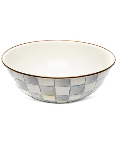 MACKENZIE-CHILDS STERLING CHECK EXTRA-LARGE EVERYDAY BOWL, 192-OZ.