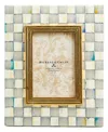 Mackenzie-childs Sterling Check Frame, 4" X 6" In No Color
