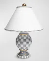 Mackenzie-childs Sterling Check Globe Lamp