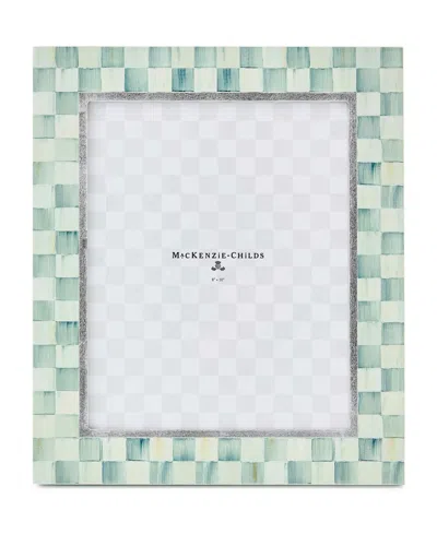 Mackenzie-childs Sterling Check Lacquer Frame, 8" X 10" In Multi