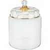 Mackenzie-childs Mackenzie Childs Sterling Check Large Kitchen Canister
