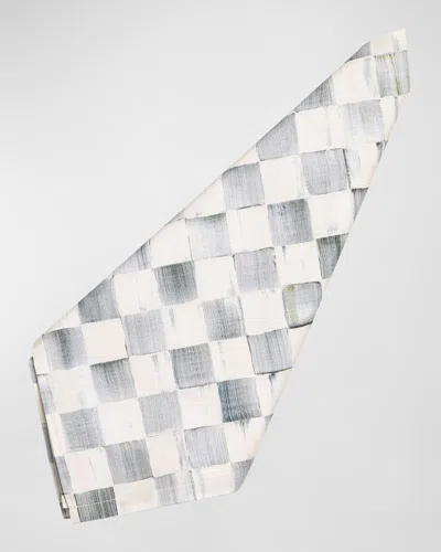 Mackenzie-childs Sterling Check Napkin In Multi