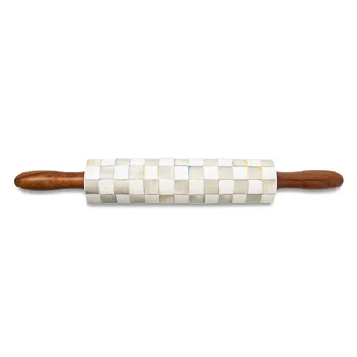 Mackenzie-childs Sterling Check Rolling Pin In Multi