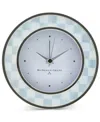 Mackenzie-childs Sterling Check Round Desk Clock In No Color
